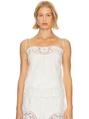 Zimmermann August Broderie Cami Top